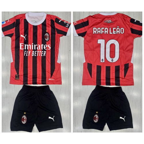 8354 Детски футболен екип MILAN футболист RAFA LEAO 10